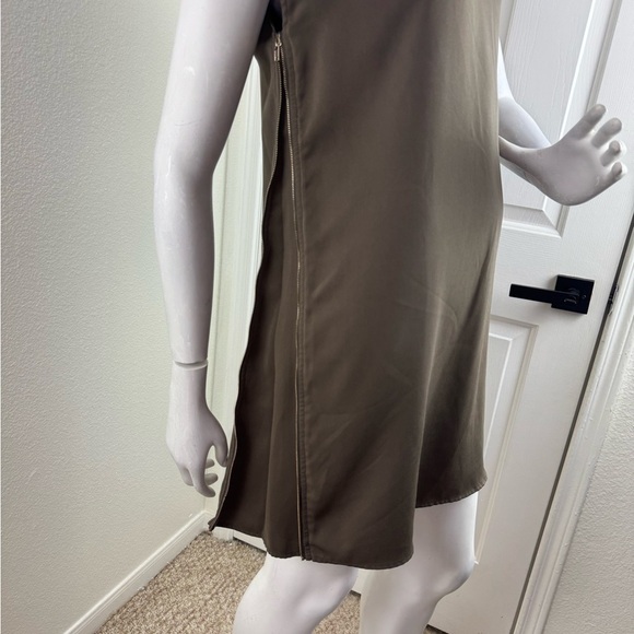 Naked Zebra Sz S Brown Shift Dress Size Small. - Picture 8 of 12